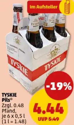 PENNY TYSKIE Pils Angebot