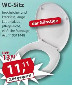 Sonderpreis Baumarkt WC-Sitz Angebot