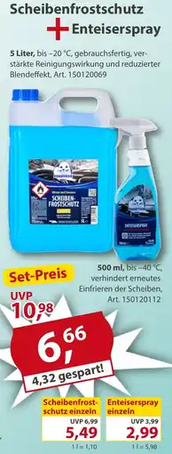 Sonderpreis Baumarkt Scheibenfrostschutz + Enteiserspray Angebot