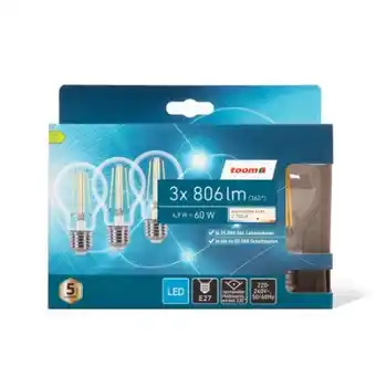 toom Baumarkt Toom LED-Tropfenlampe E27 Angebot