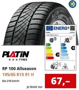 Reifen1+ Platin RP 100 Allseason Angebot