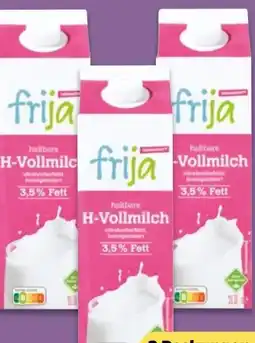 NETTO Frija Laktosefreie H-Vollmilch Angebot