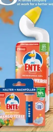 NETTO SC Johnson WC Ente Frische-Siegel WC-Spüler Starterset Angebot