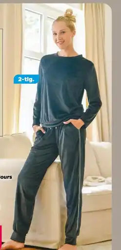 NETTO Damen Nicky-Velours-Hausanzug 2-tlg Angebot