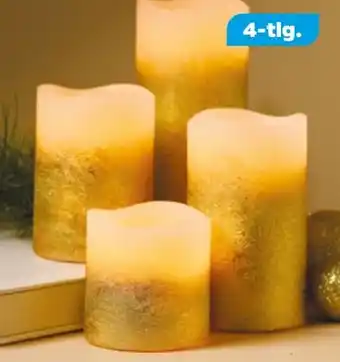 NETTO Dekorado LED-Echtwachskerzen-Set Angebot