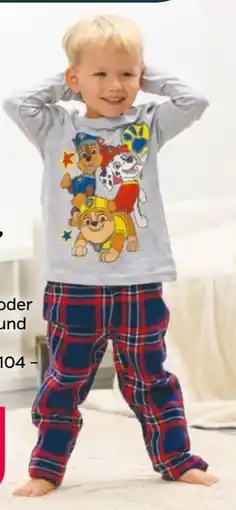 NETTO Kinder Pyjamas Paw Patrol Angebot