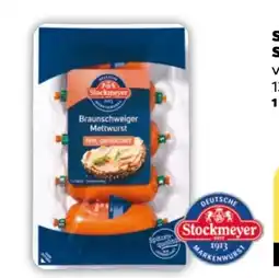 NETTO Stockmeyer Braunschweiger Mettwurst Angebot