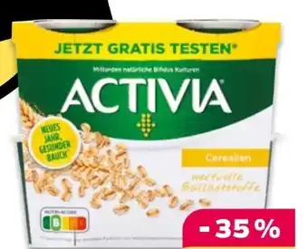 NETTO Danone Activia Joghurt Cerealien Angebot