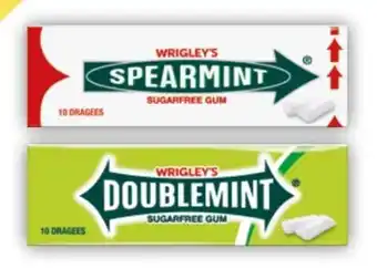 NETTO Wrigley´s Spearmint Sugerfree Gum Angebot
