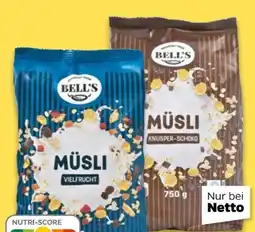 NETTO Breakfast from Bell's Müsli Vielfrucht Angebot