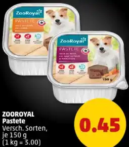 PENNY ZOOROYAL Pastete Angebot