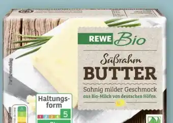 REWE Rewe Bio Süßrahm Butter Angebot