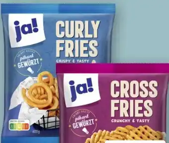 REWE ja! Curly Fries Angebot