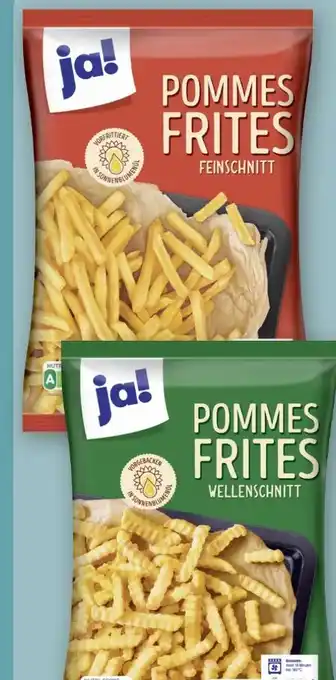 REWE ja! Pommes Frites Angebot