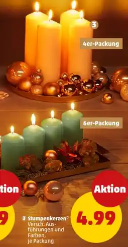 PENNY Stumpenkerzen Angebot