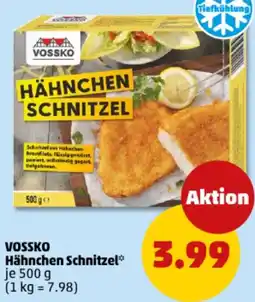 PENNY VOSSKO Hähnchen Schnitzel Angebot