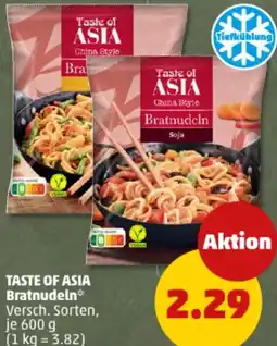 PENNY TASTE OF ASIA Bratnudeln Angebot