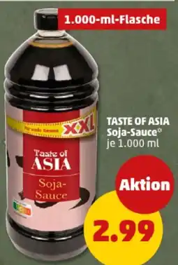 PENNY TASTE OF ASIA Soja Sauce Angebot