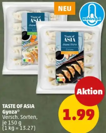 PENNY TASTE OF ASIA Gyoza Angebot