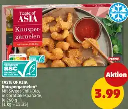 PENNY TASTE OF ASIA Knuspergarnelen Angebot