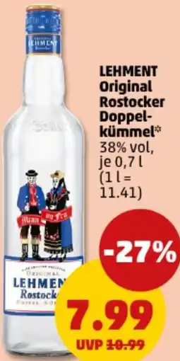PENNY LEHMENT Original Rostocker Doppelkümmel Angebot
