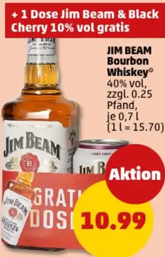 PENNY JIM BEAM Bourbon Whiskey Angebot