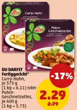 PENNY DU DARFST Fertiggericht Angebot