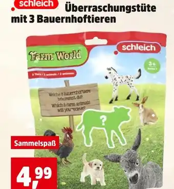 Thomas Philipps Schleich überraschungstüte mit 3 bauernhoftieren Angebot
