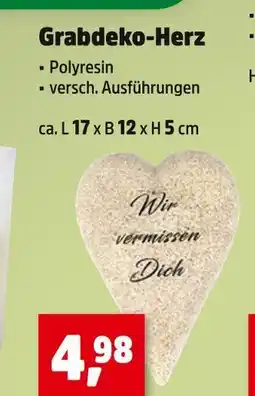 Thomas Philipps Grabdeko-herz Angebot