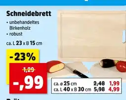 Thomas Philipps Schneidebrett Angebot