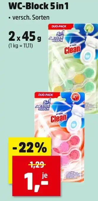 Thomas Philipps Wc-block 5 in 1 Angebot