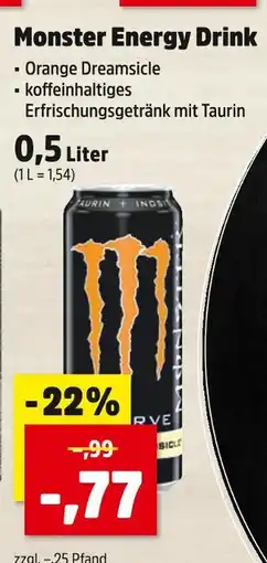 Thomas Philipps Monster energy drink orange dreamsicle Angebot
