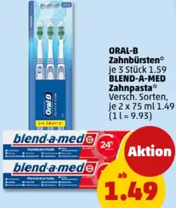 PENNY ORAL-B Zahnbürsten Angebot