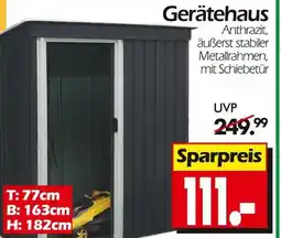 Wreesmann Gerätehaus Angebot