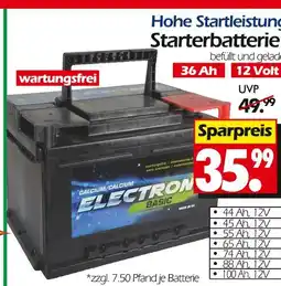 Wreesmann Starterbatterie Angebot