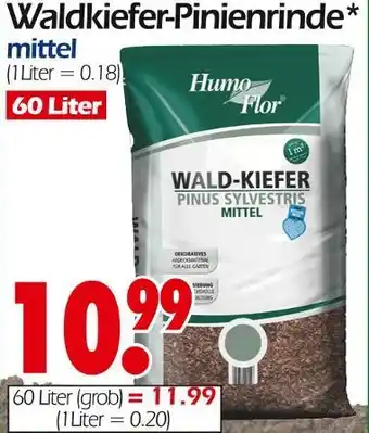 Wreesmann Humo flor waldkiefer-pinienrinde mittel Angebot