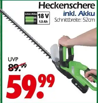 Wreesmann Heckenschere Angebot