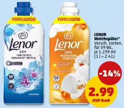 PENNY LENOR Weichspüler Angebot