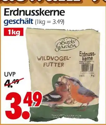 Wreesmann Bird's garden erdnusskerne geschält Angebot