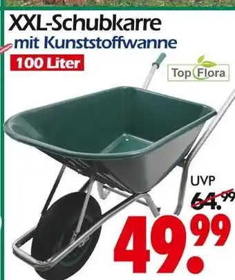 Wreesmann Top flora xxl-schubkarre mit kunststoffwanne Angebot