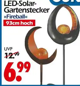 Wreesmann Led-solar-gartenstecker fireball Angebot