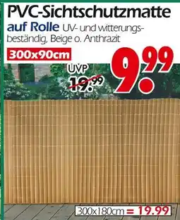 Wreesmann Pvc-sichtschutzmatte auf rolle Angebot