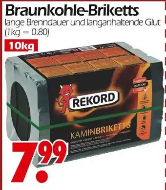 Wreesmann Rekord braunkohle-briketts Angebot