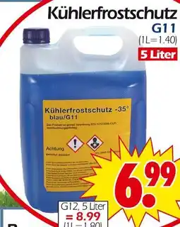 Wreesmann Kühlerfrostschutz g11 Angebot