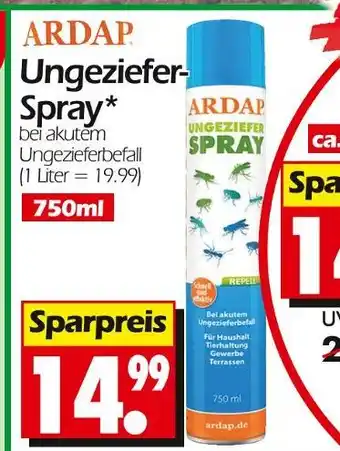 Wreesmann Ardap ungeziefer-spray Angebot