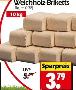 Wreesmann Weichholz-briketts Angebot