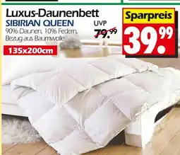 Wreesmann Sibirian queen luxus-daunenbett Angebot
