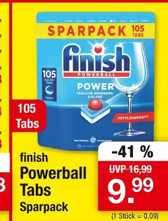 Zimmermann Finish powerball tabs Angebot