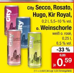 Zimmermann City secco rosato Angebot