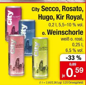 Zimmermann City secco rosato Angebot